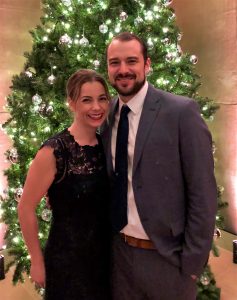 UC Davis alumnus, Jackson Hull and his wife, Aurelia. Photo courtesy of Jackson Hull.